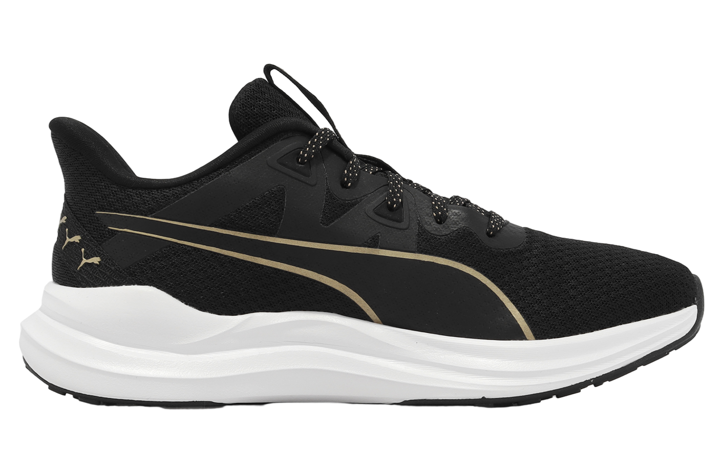 Puma Reflect Lite Molten Metal WMNS Black / Team Gold