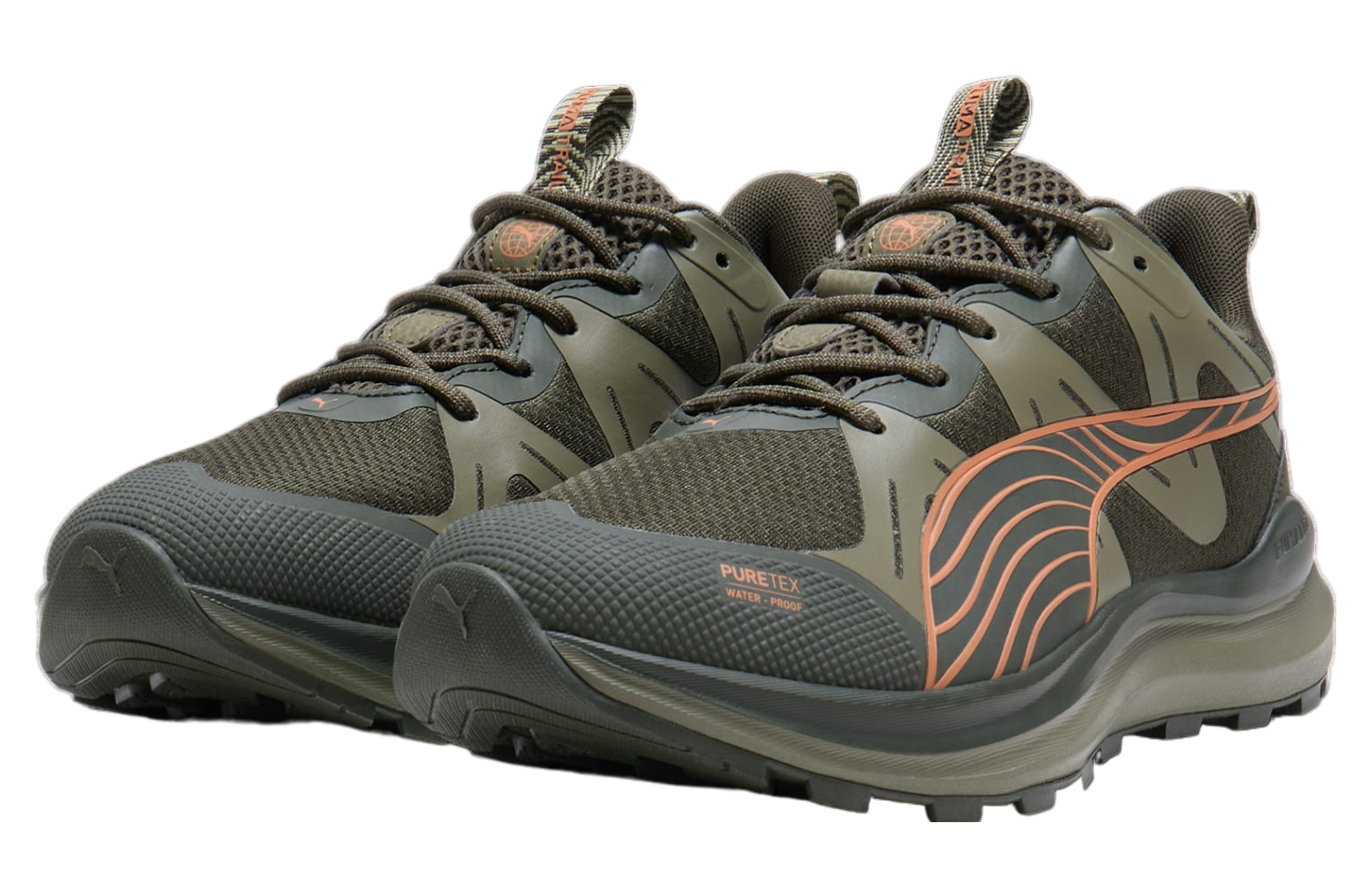 Puma Reflect Lite Trail Ptx Dark Olive / Olive