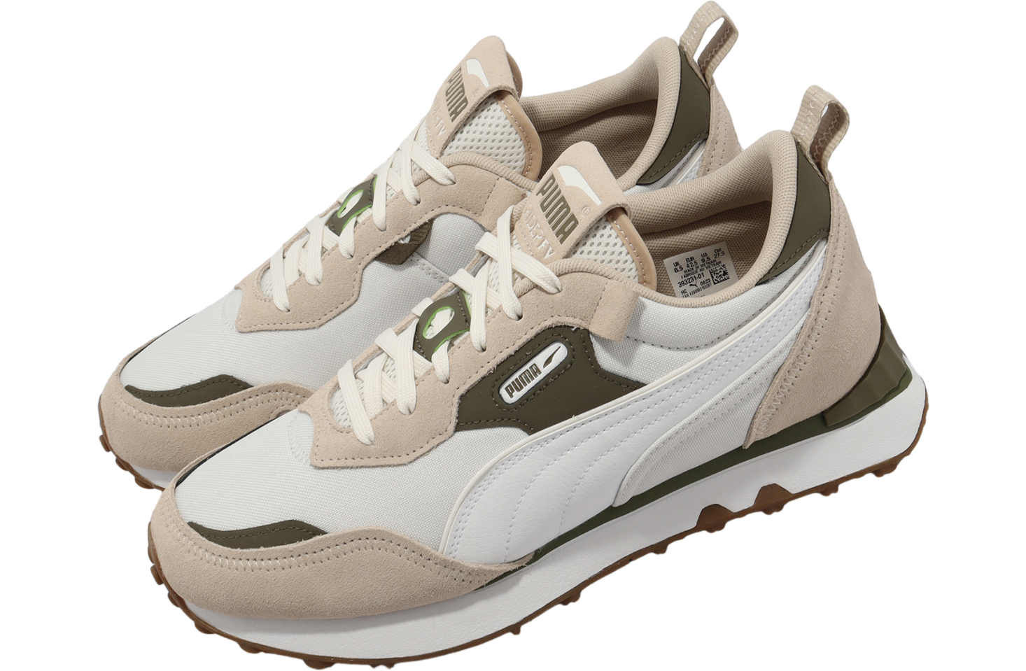 Puma Rider FV Base Warm White / Olive Drab