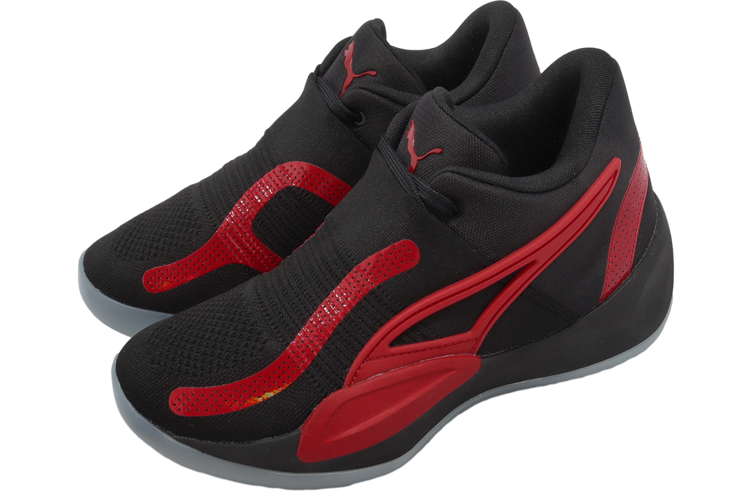 Puma Rise Nitro Black / For All Time Red