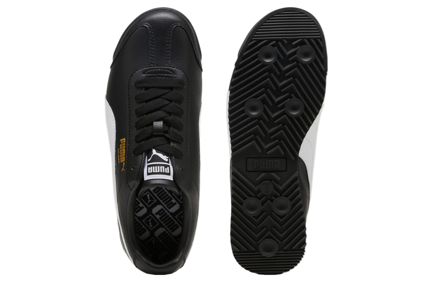 Puma Roma 24 Black / Smokey Gray