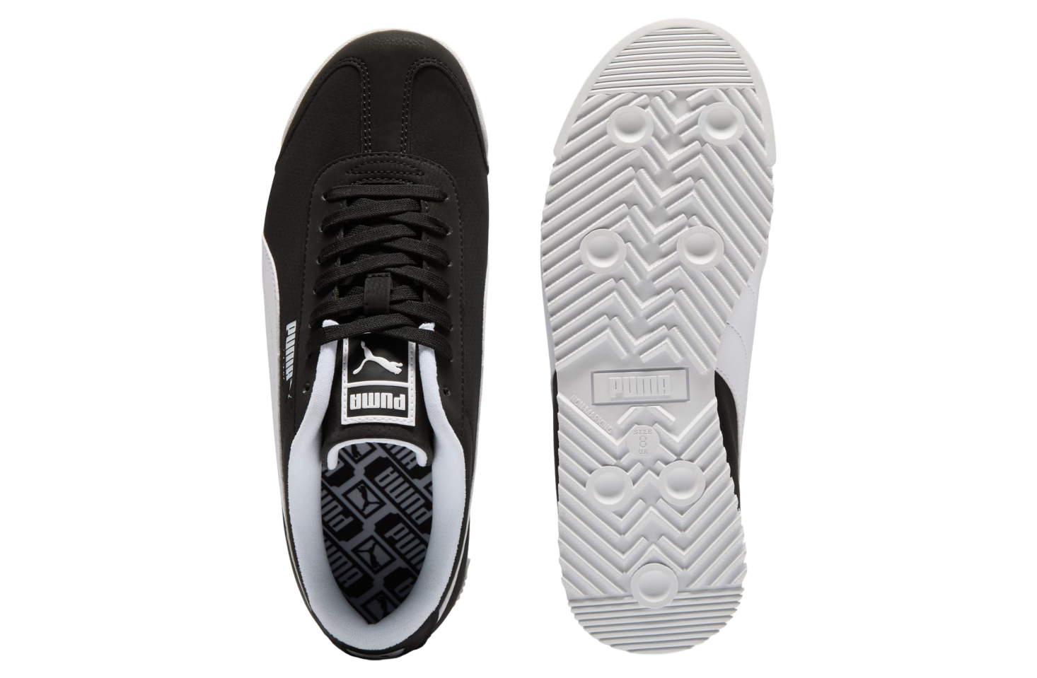 Puma Roma 24 Reversed Black / White