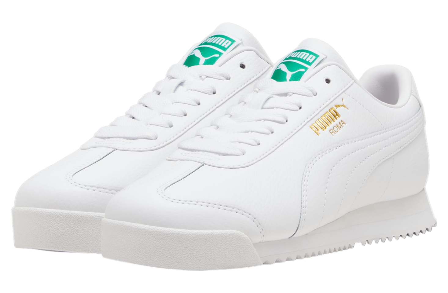 Puma Roma 24 White / Archive Green