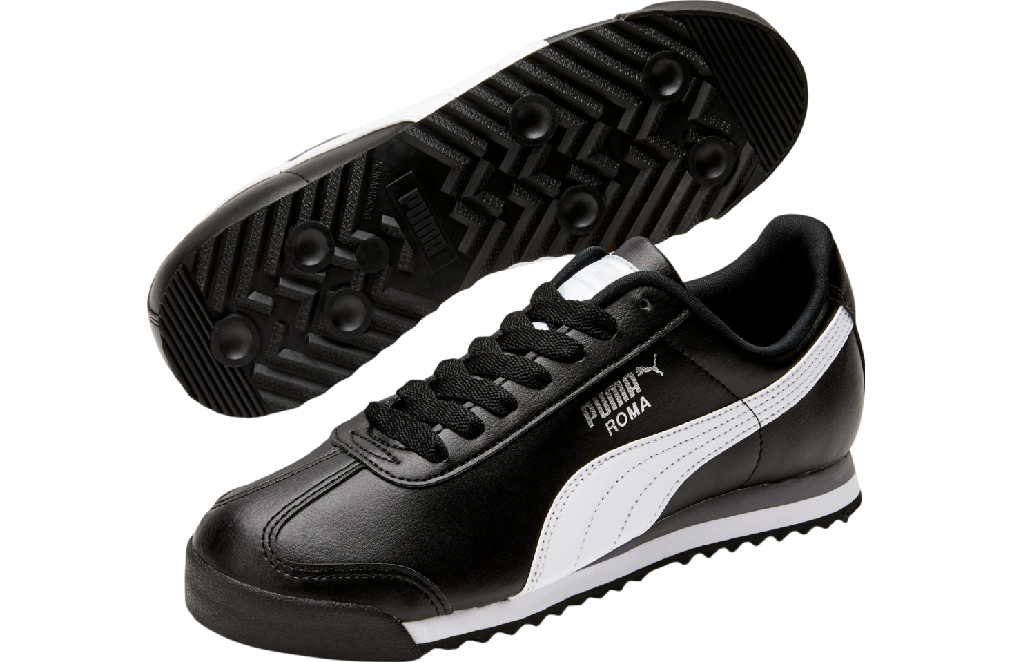 Puma Roma Basic Black / White