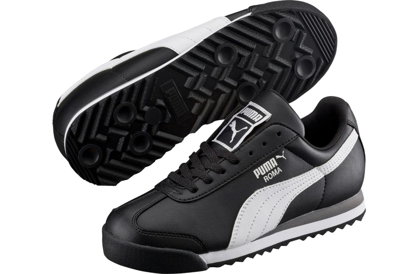 Puma Roma Basic GS Black / White