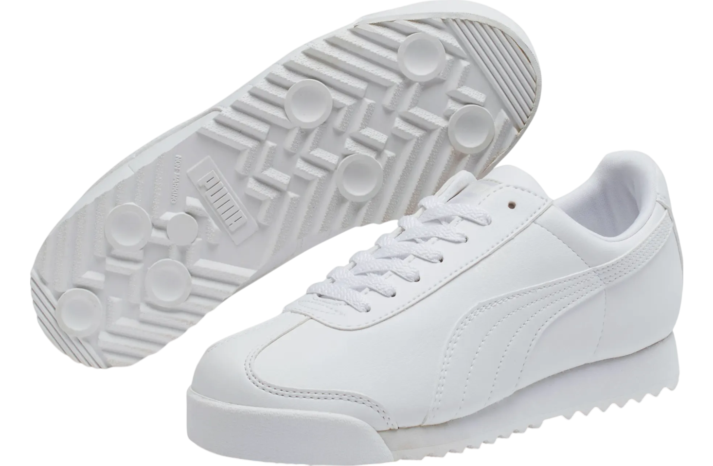 Puma Roma Basic GS White / Light Gray