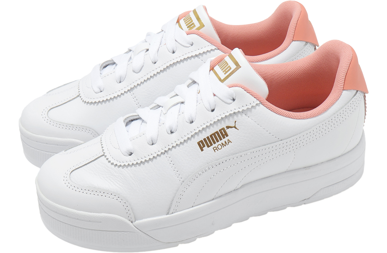 【PUMA】W Roma Feminine Puma Roma Feminine WMNS White / Pink - Mar 2025 - 39860905