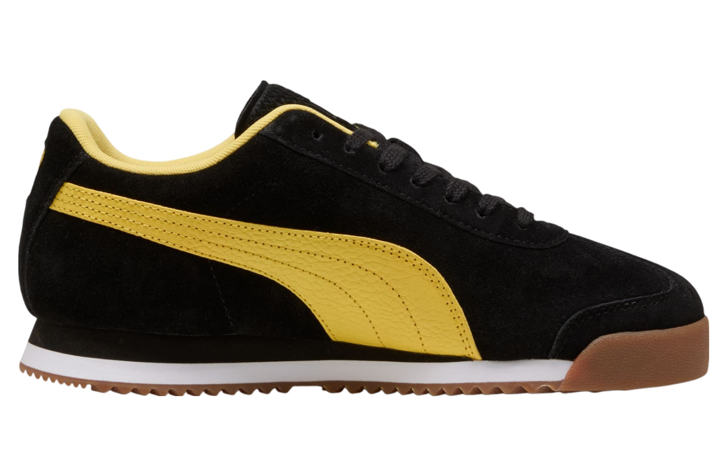 Customize Puma Roma Puma Roma Suede Black / Sunny Yellow - Feb 2025 - 398635-06 ...