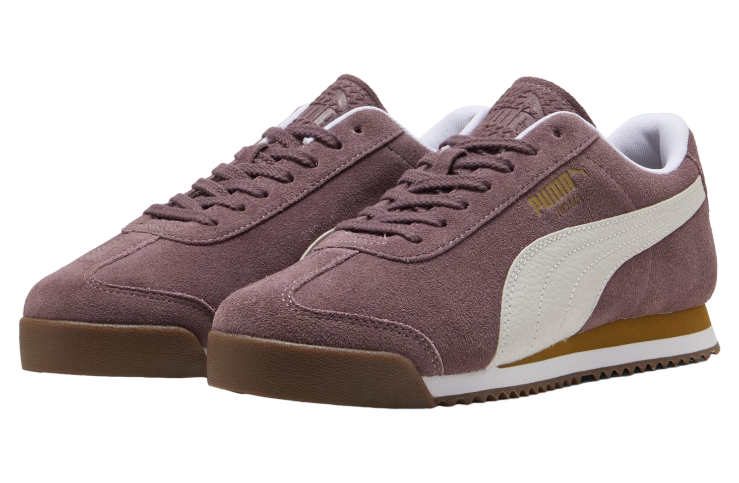 Puma Roma Suede Raisin / White