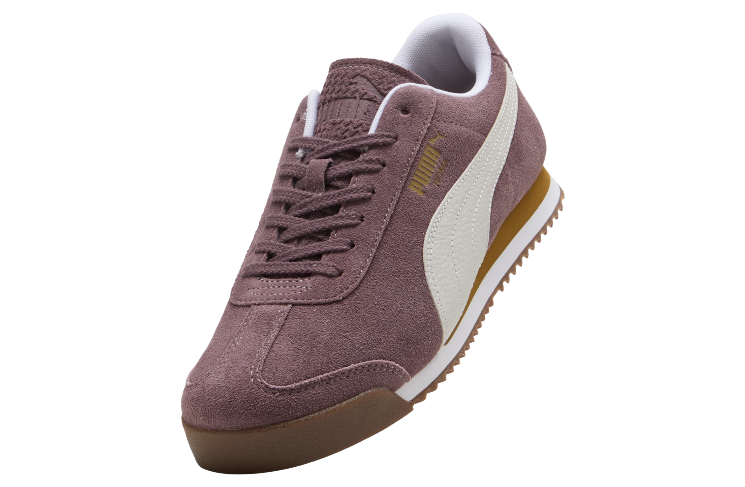 Puma Roma Suede Raisin / White