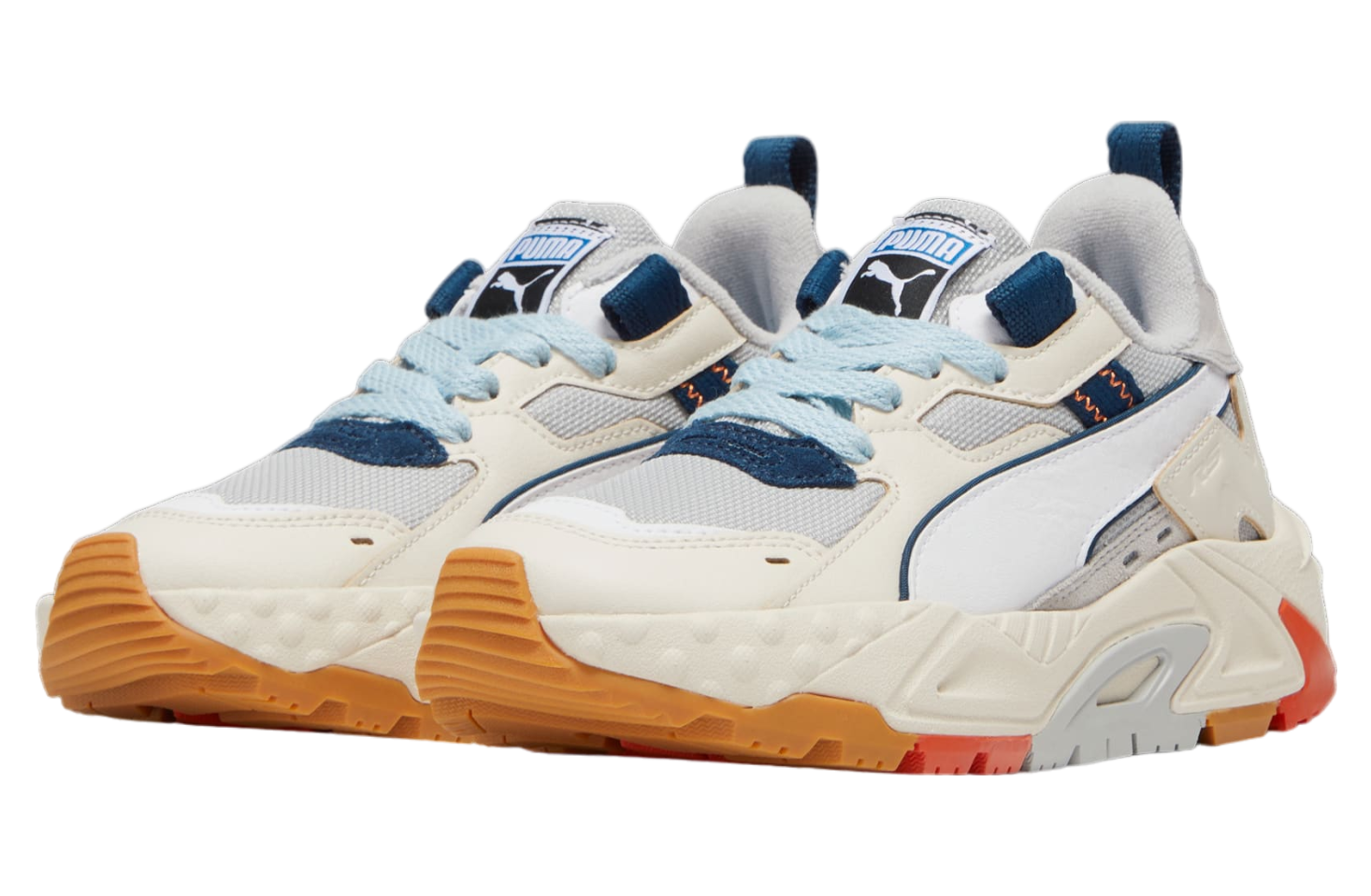 Puma Rs-trck Now And Then GS Cool Light Gray / Alpine Snow