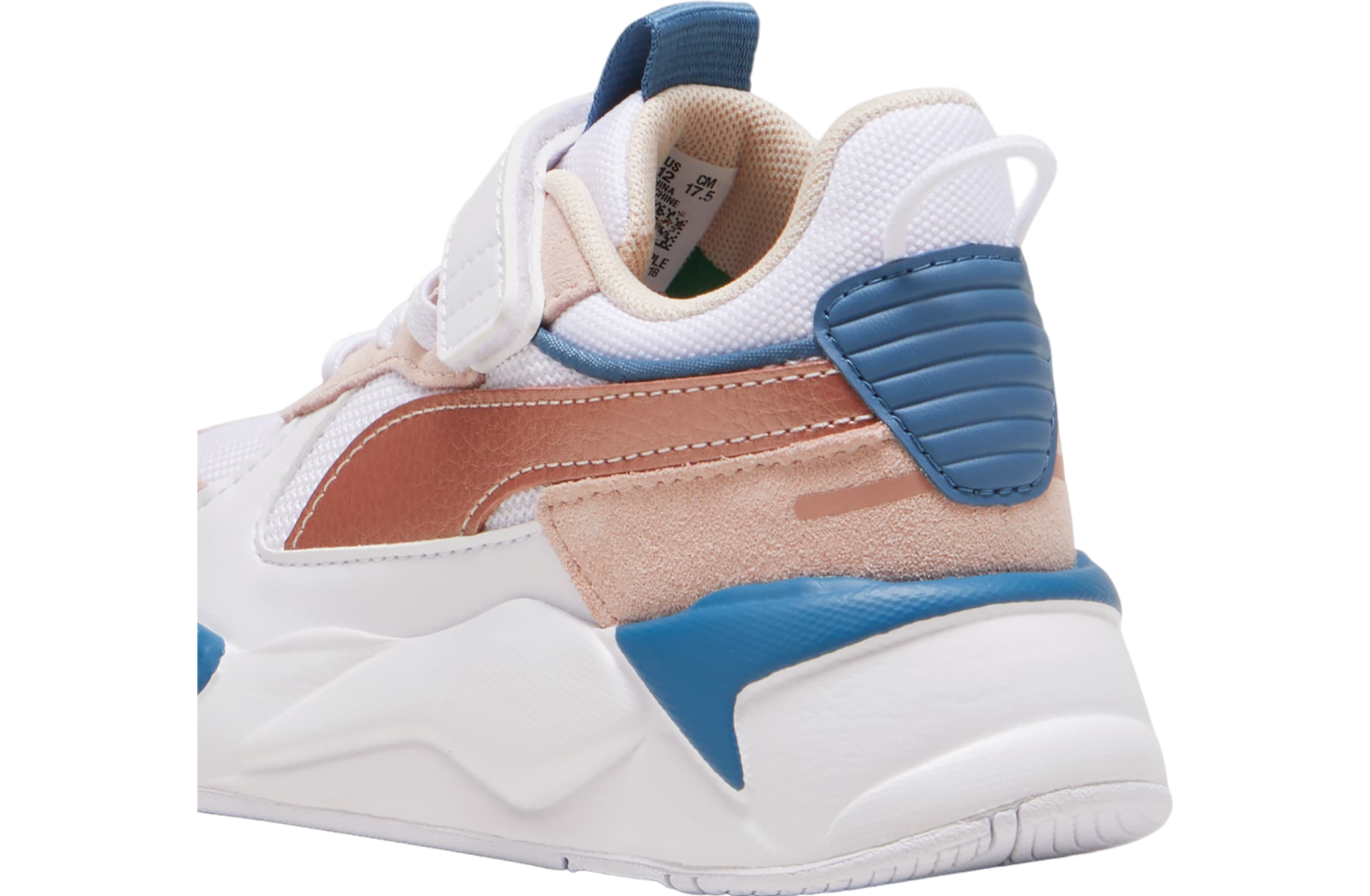 Puma Rs-x Metallic Alternative Closure+ GS White / Island Pink