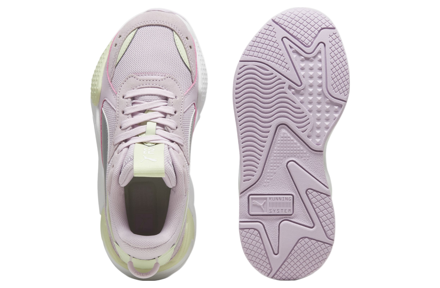 Puma Rs-x Metallic GS Grape Mist / Silver