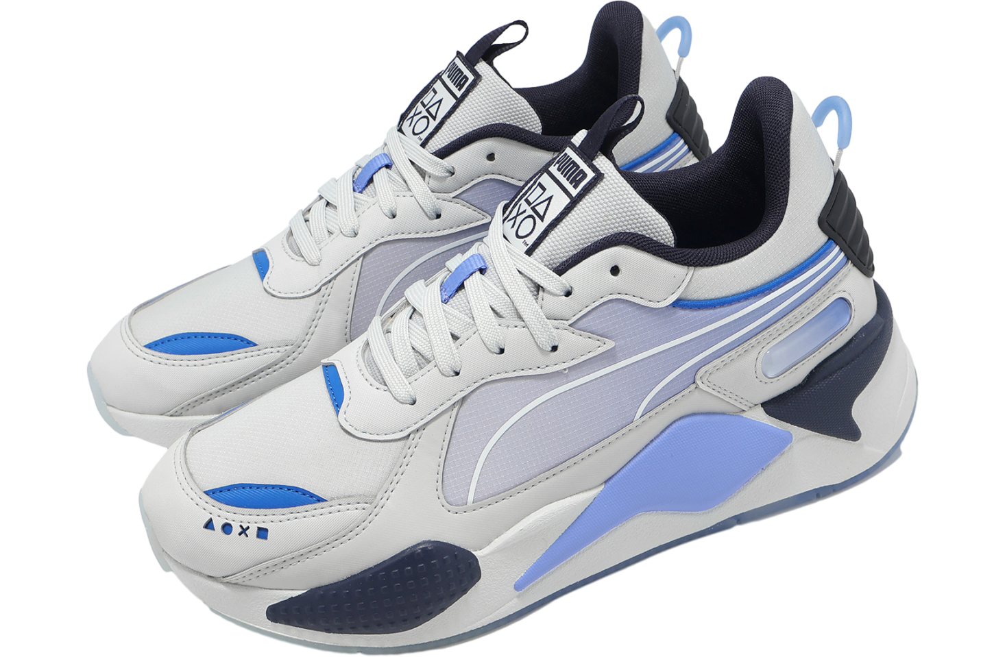 Puma RS-X Playstation Glacial Gray / Blue Skies