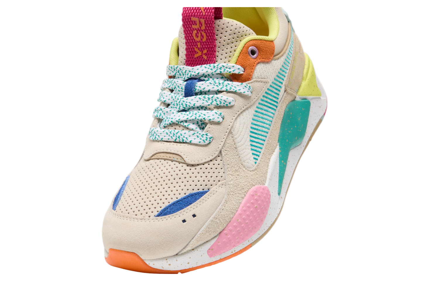 Puma Rs-x Suede Multi Alpine Snow / Prairie Tan