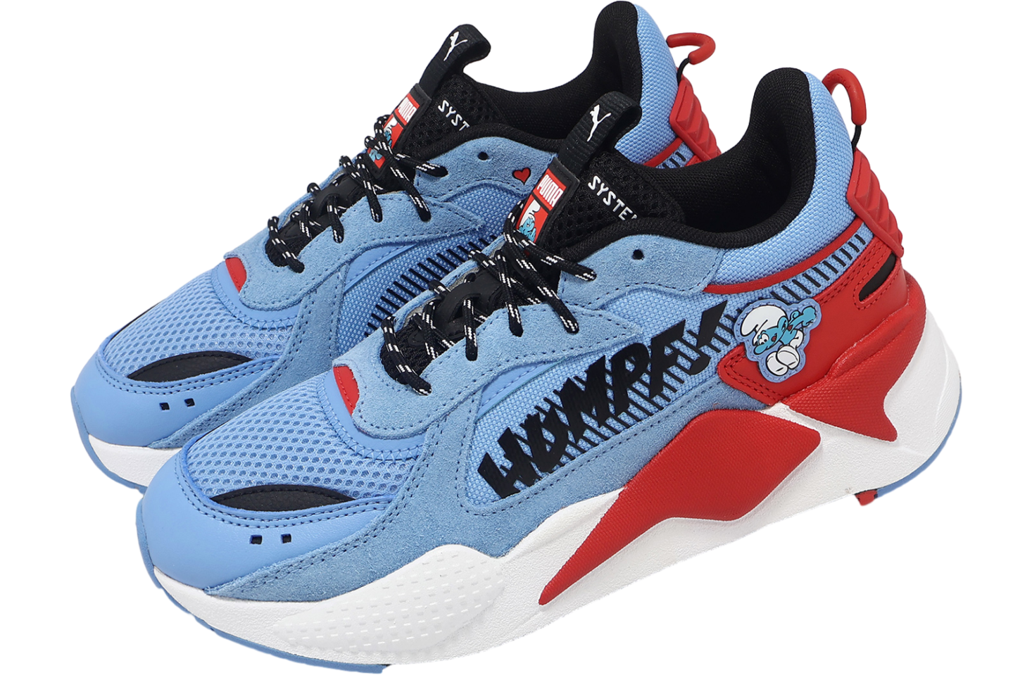 Puma RS-X The Smurfs Team Light Blue / Red