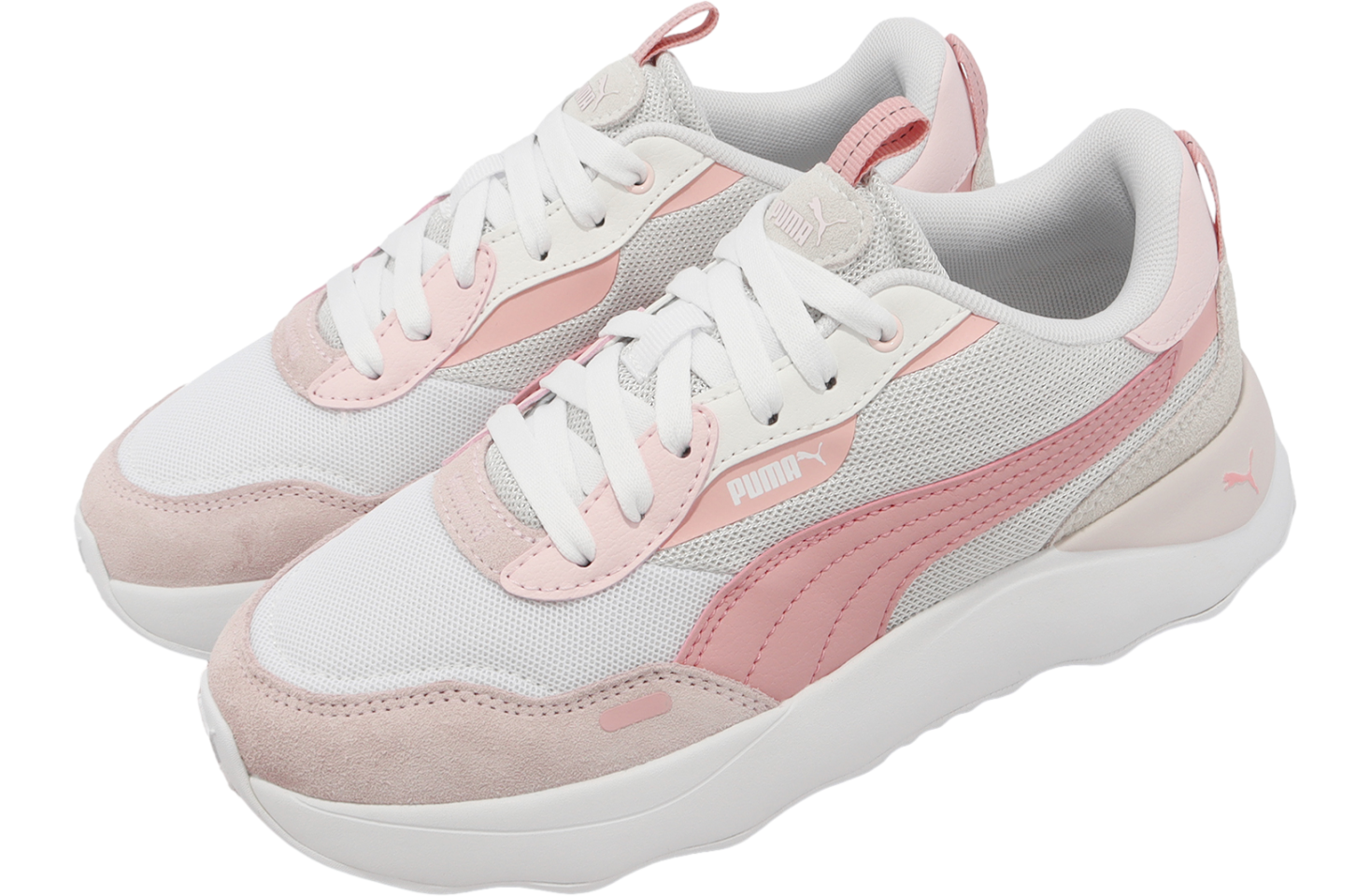 Rirandture - ♡ Puma Runtamed Platform WMNS Feather Gray / Future Pink - Aug