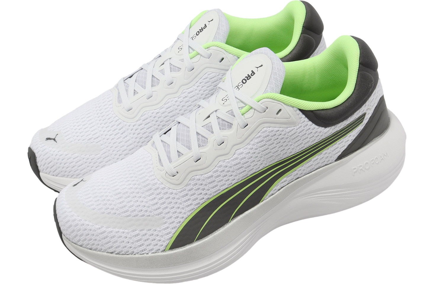 Puma Scend Pro White / Speed Green