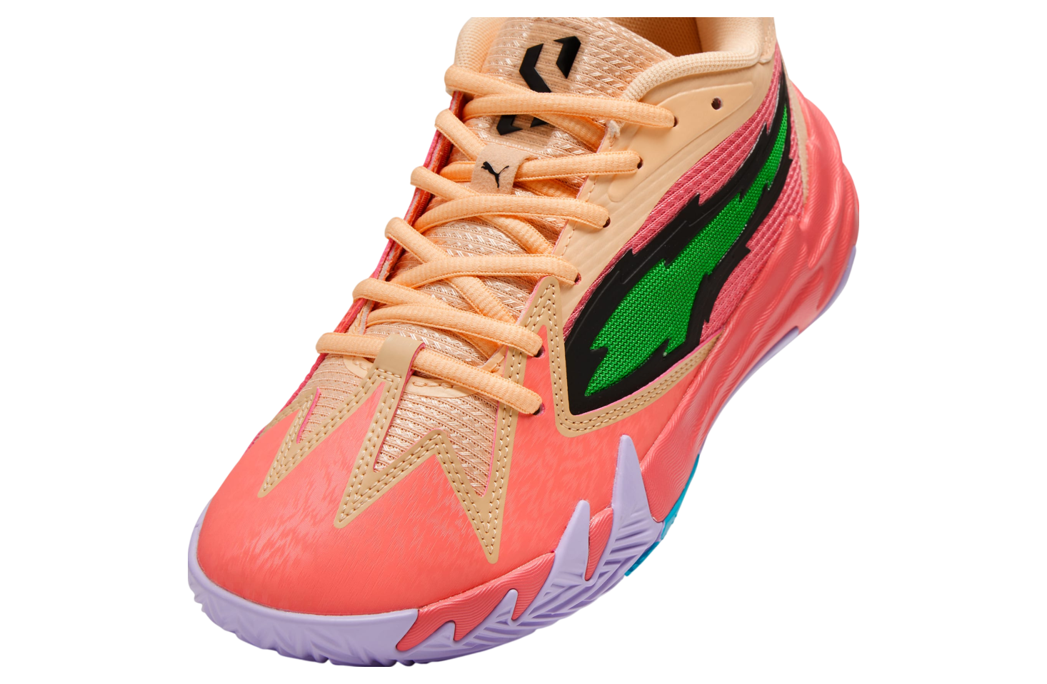 Puma Scoot Zeros Georgia Peach GS Passionfruit / Green