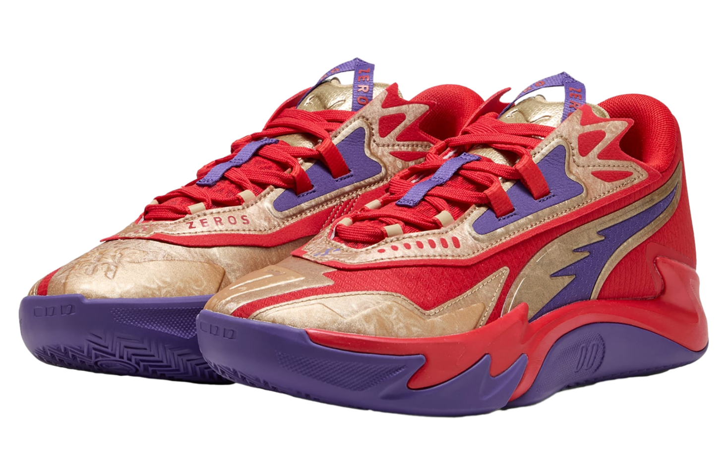 Puma Scoot Zeros Ii Gold D.d. For All Time Red / Gold