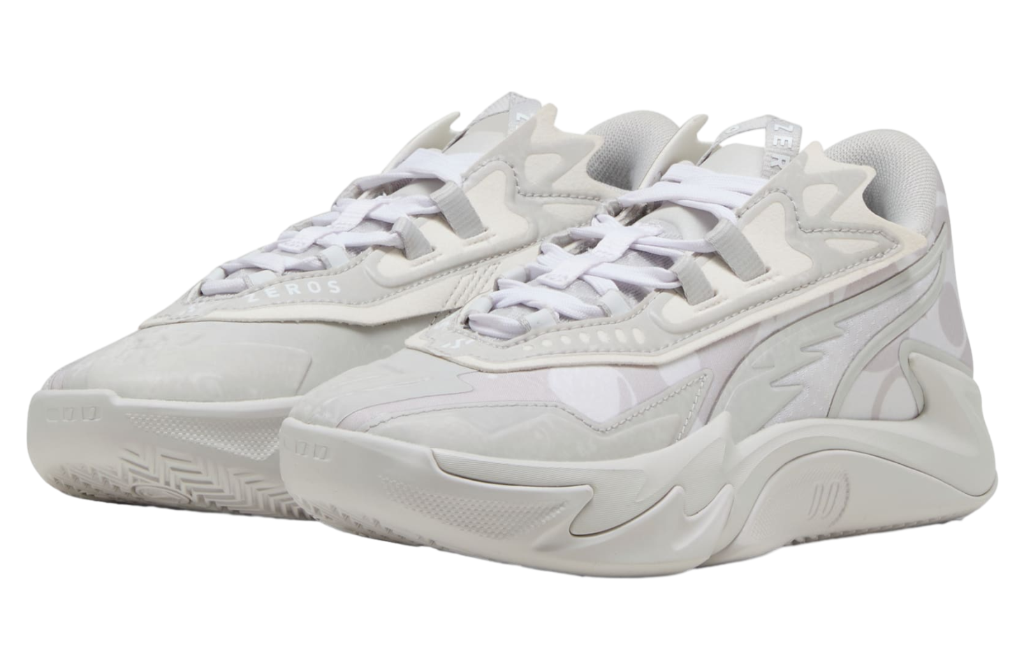 Puma Scoot Zeros Ii Gs Glacial Gray / White