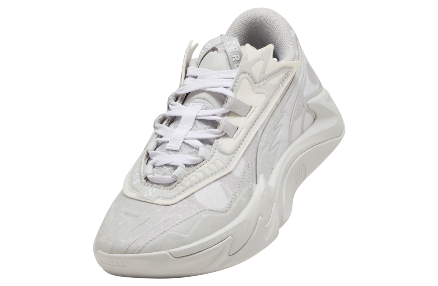 Puma Scoot Zeros Ii Gs Glacial Gray / White