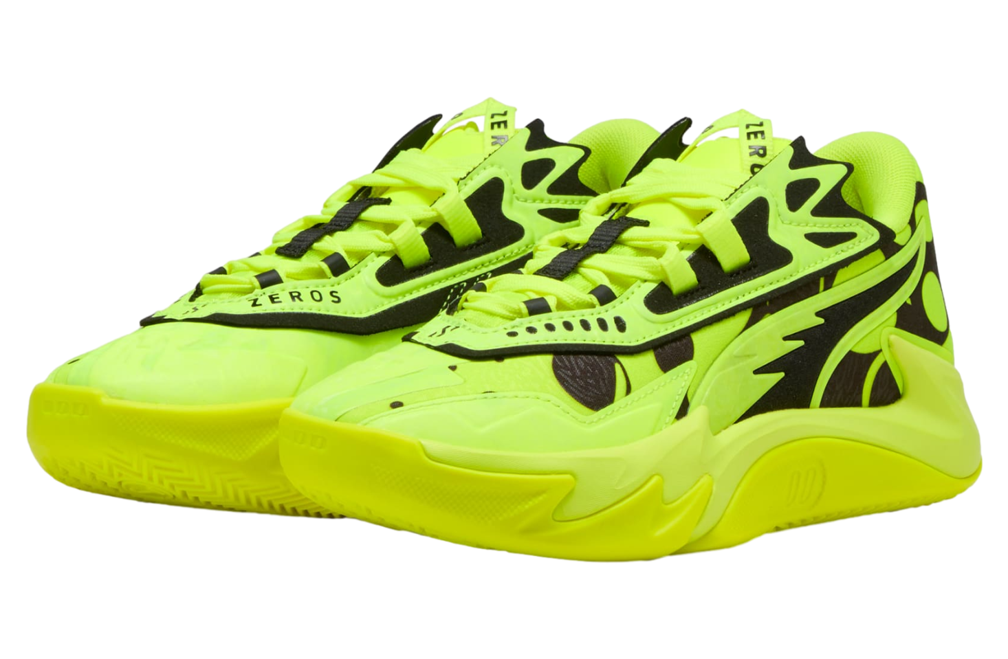 Puma Scoot Zeros Ii Gs Yellow Alert / Black