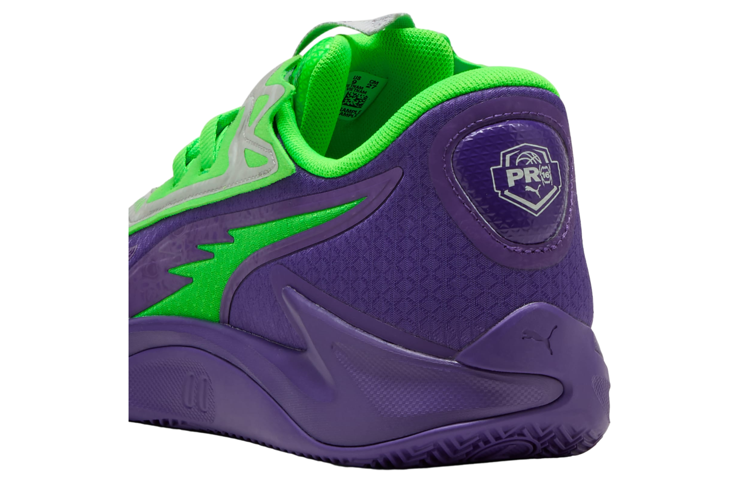 Puma Scoot Zeros Ii Nxtpro Hoops Team Violet / Fluro Green Pes