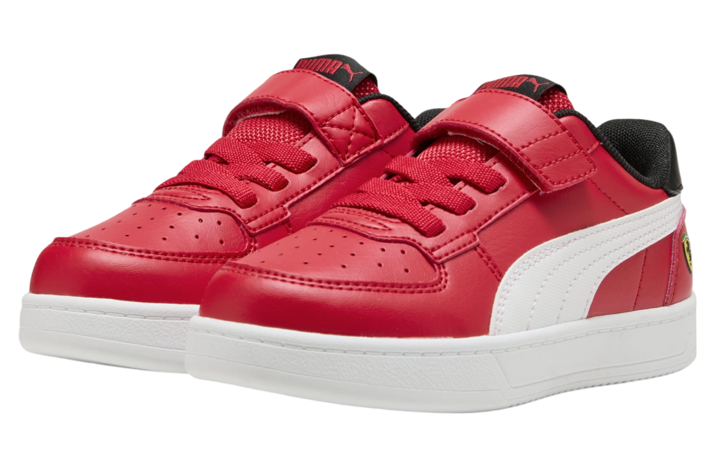 Puma Scuderia Ferrari Caven 2.0 Little Kids Rosso Corsa / White