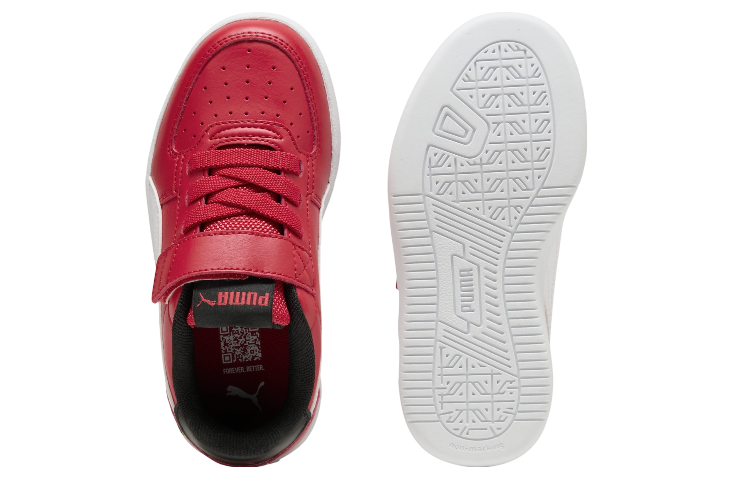 Puma Scuderia Ferrari Caven 2.0 Little Kids Rosso Corsa / White