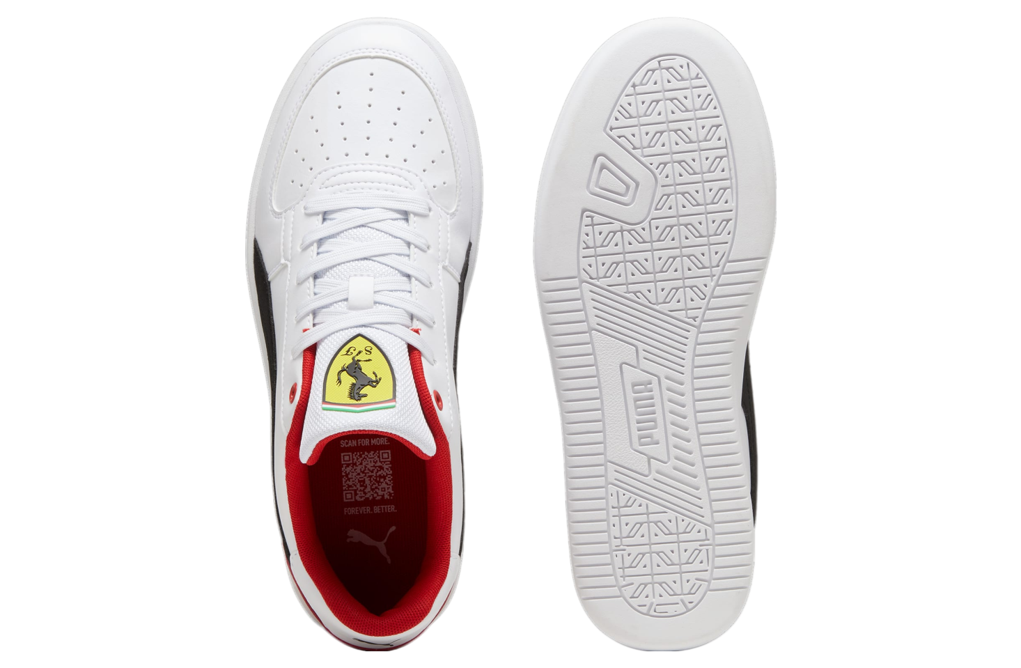 Puma Scuderia Ferrari Caven 2.0 White / Rosso Corsa