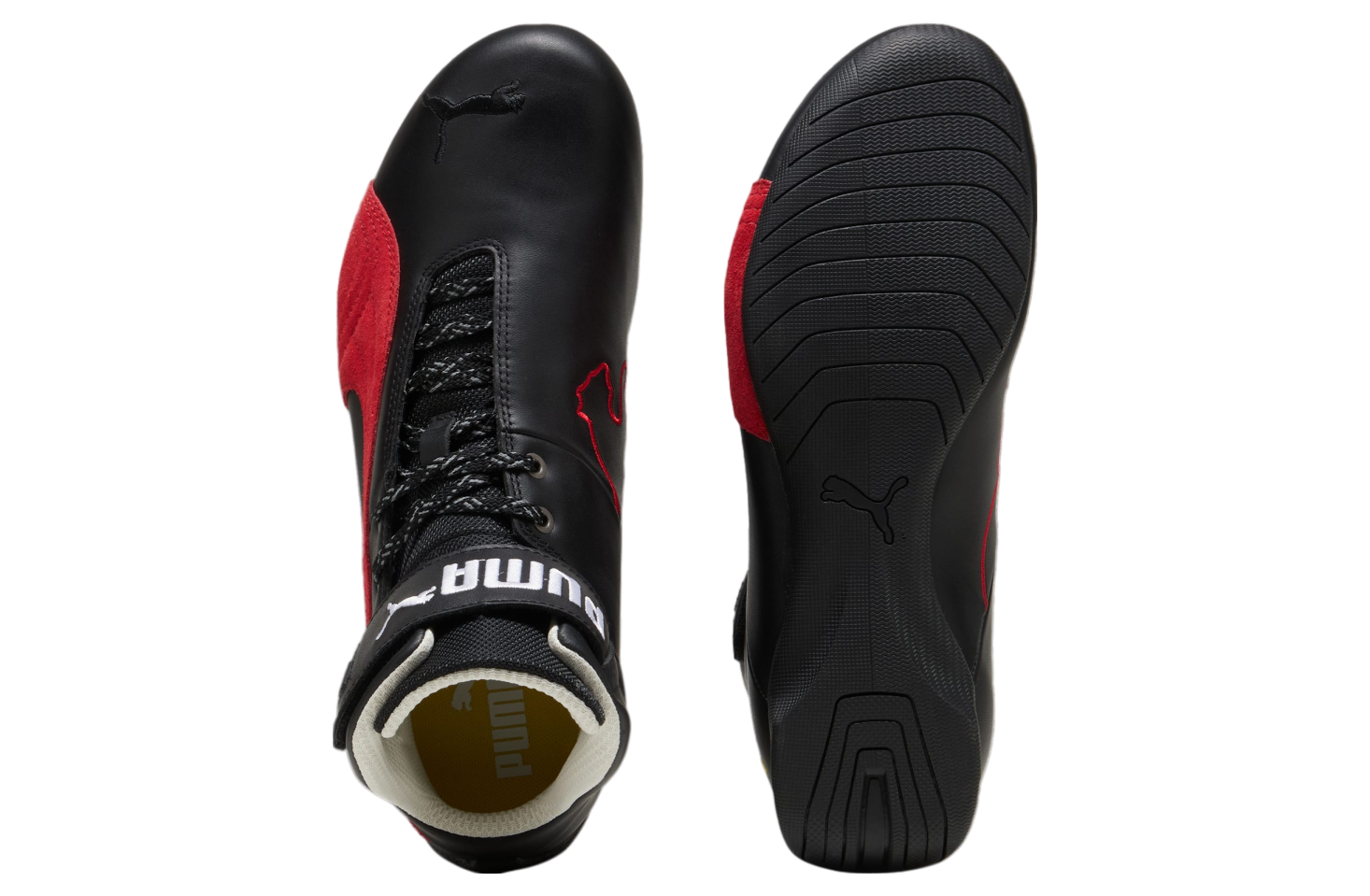 Puma Scuderia Ferrari Future Cat Mid Black / Rosso Corsa