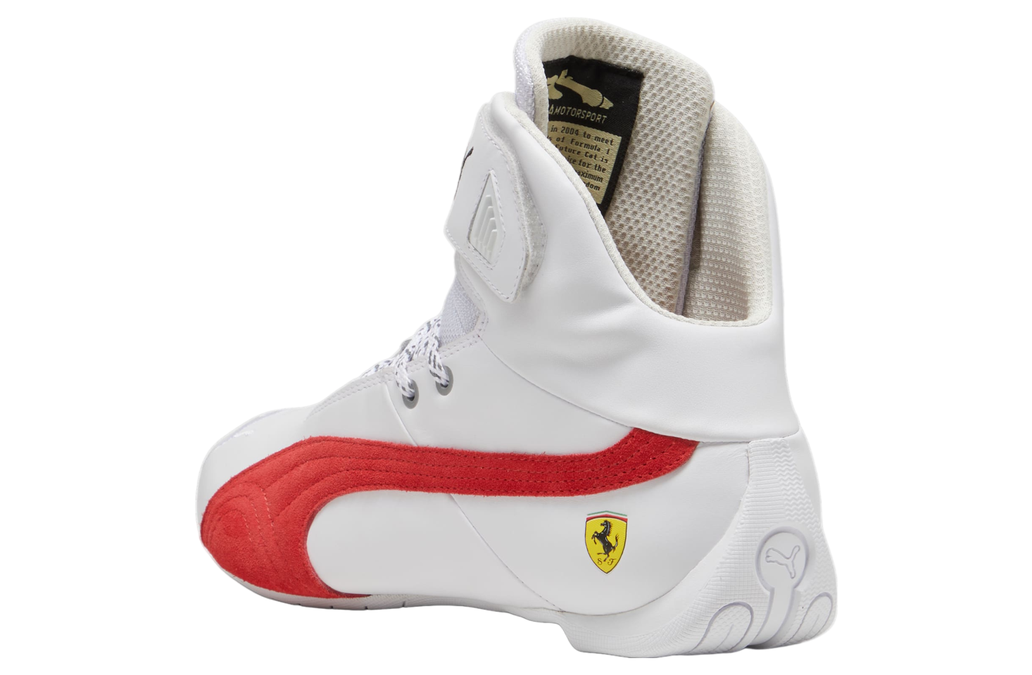 Puma Scuderia Ferrari Future Cat Mid White / Rosso Corsa