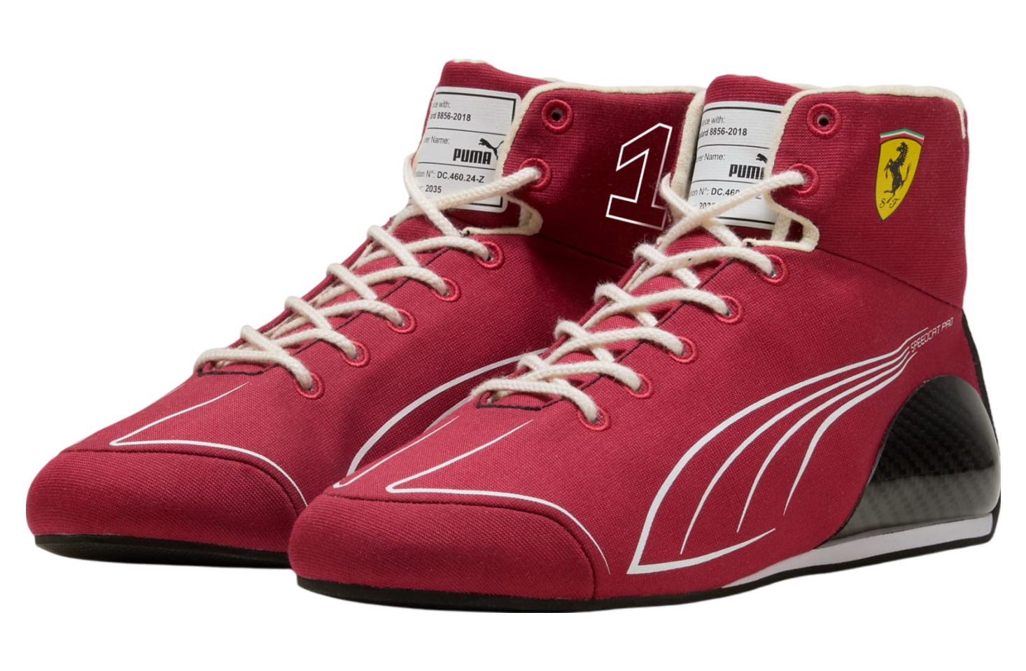 Puma Scuderia Ferrari Speedcat Pro Charles Leclerc Burnt Red / White