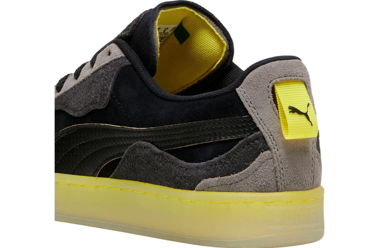 Puma Scuderia Ferrari Suede Trippy Black / Speed Yellow