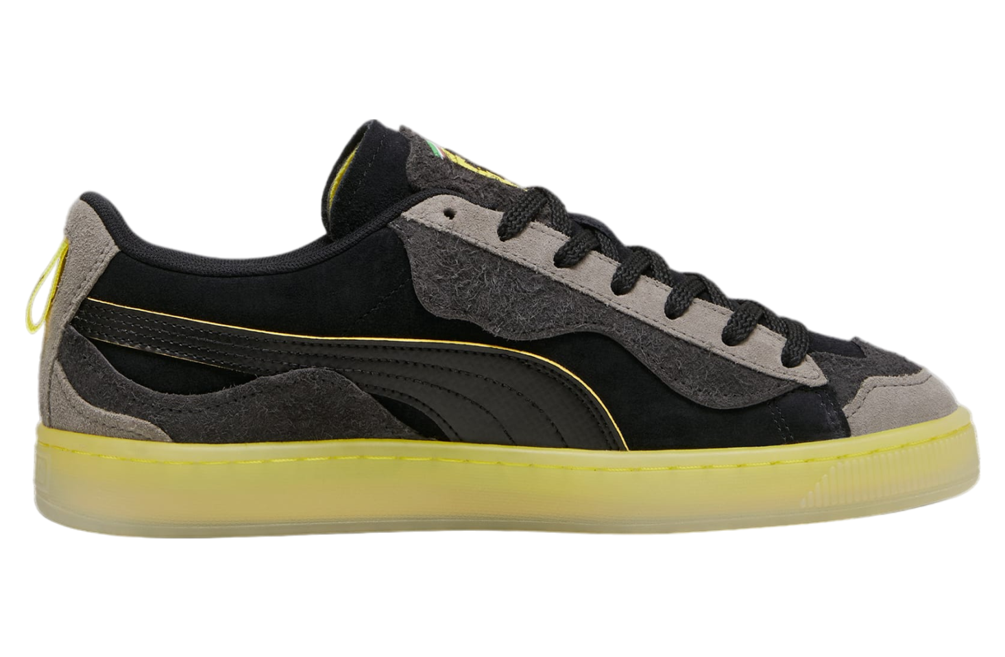 Puma Scuderia Ferrari Suede Trippy Black / Speed Yellow