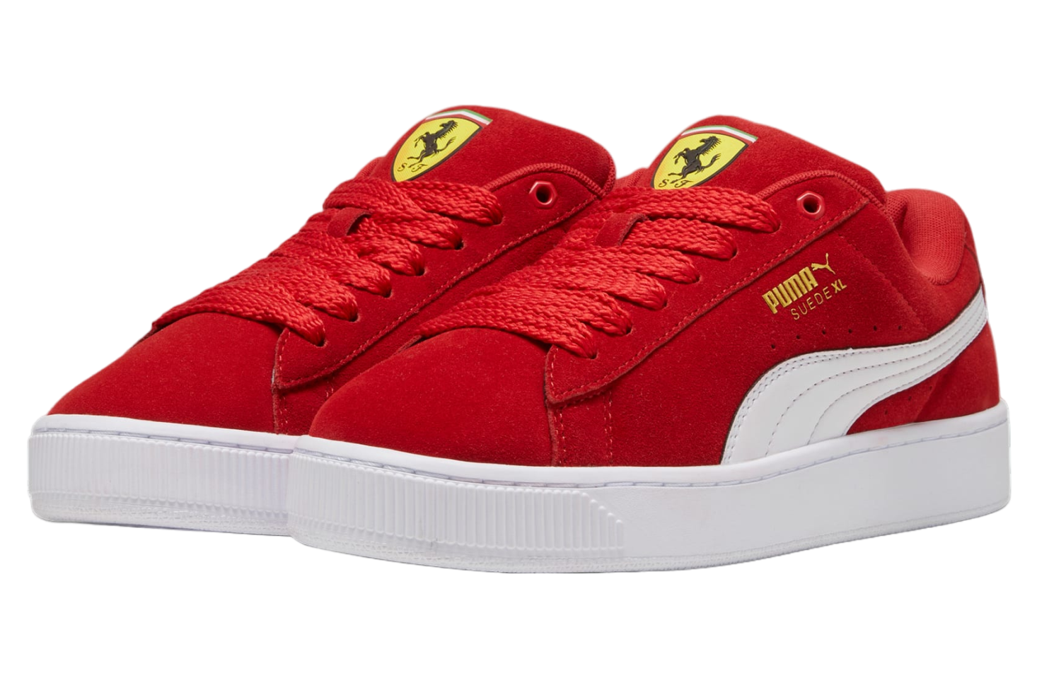 Puma Scuderia Ferrari Suede Xl Rosso Corsa / White