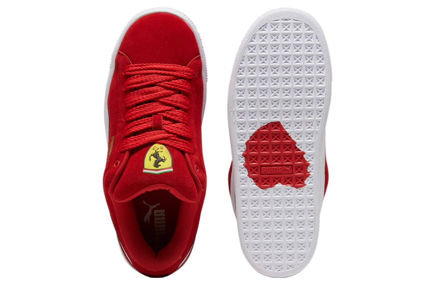 Puma Scuderia Ferrari Suede Xl Rosso Corsa / White