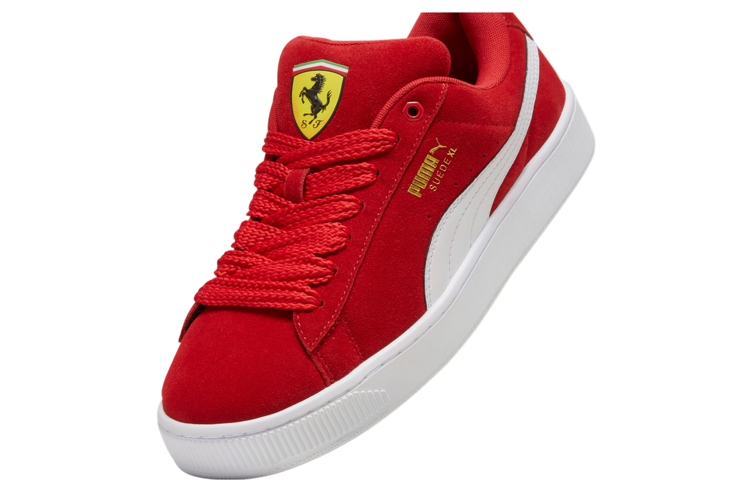 Puma Scuderia Ferrari Suede Xl Rosso Corsa / White