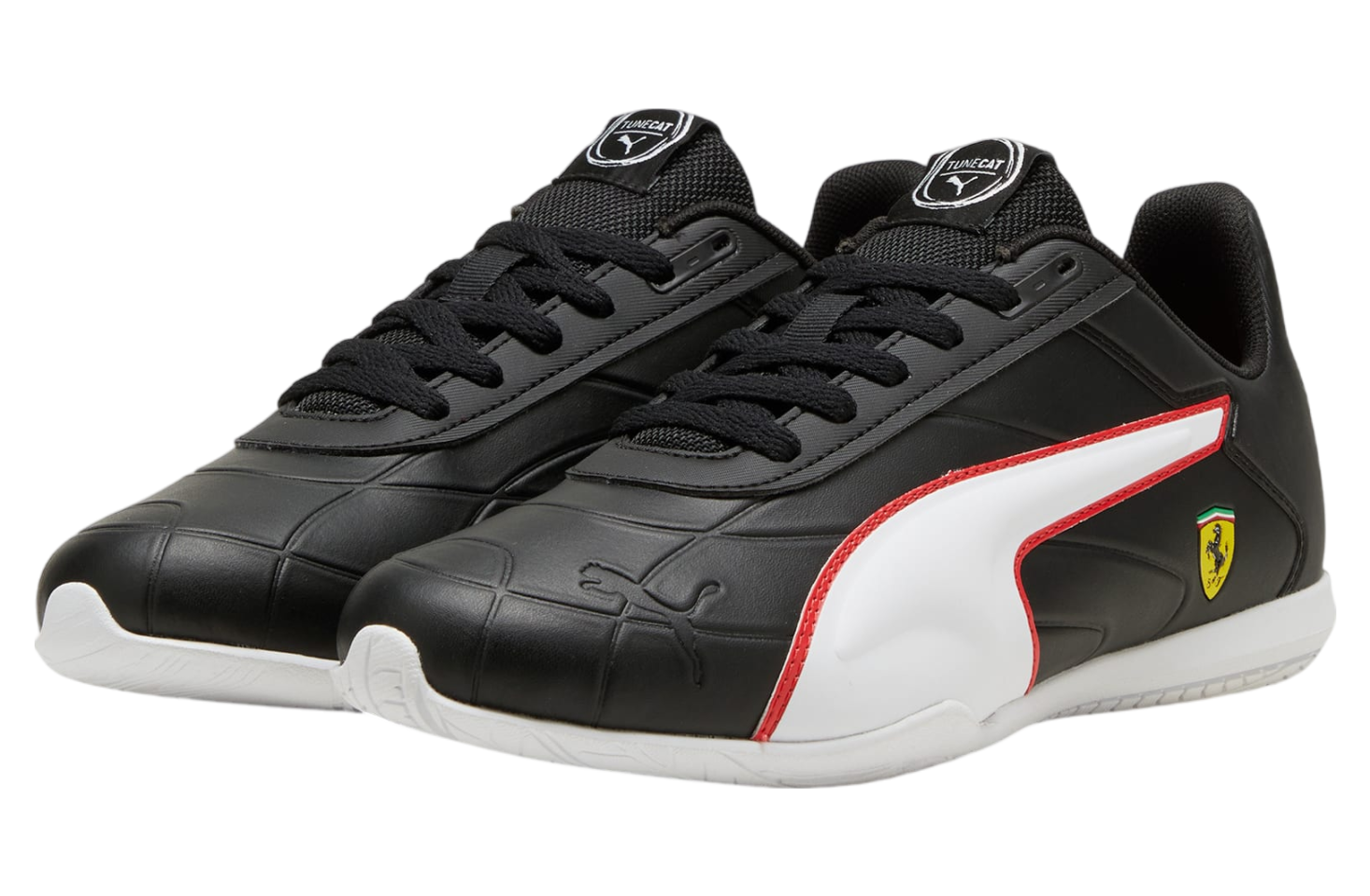 Puma Scuderia Ferrari Tune Cat Driving Black / White