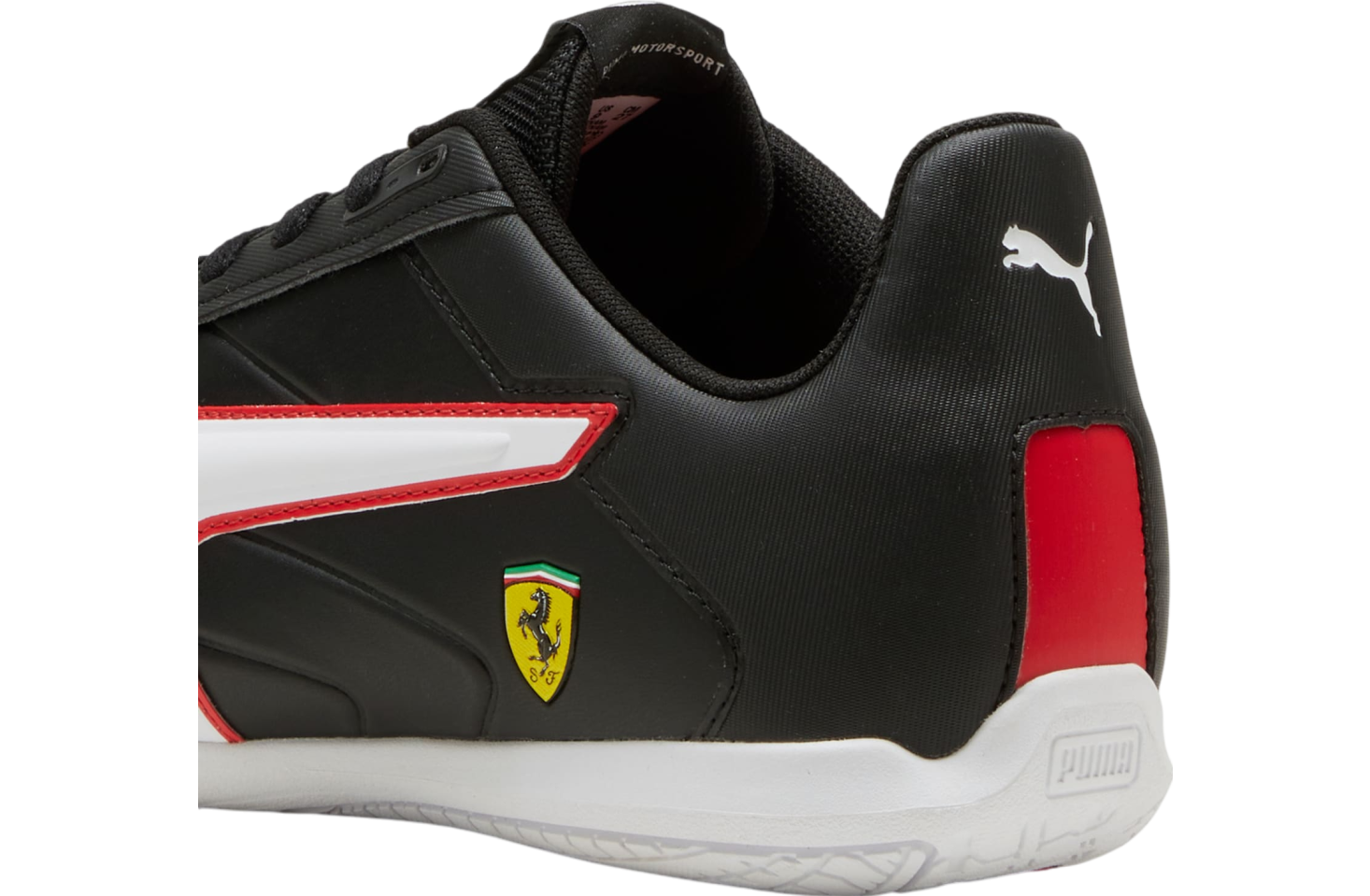 Puma Scuderia Ferrari Tune Cat Driving Black / White