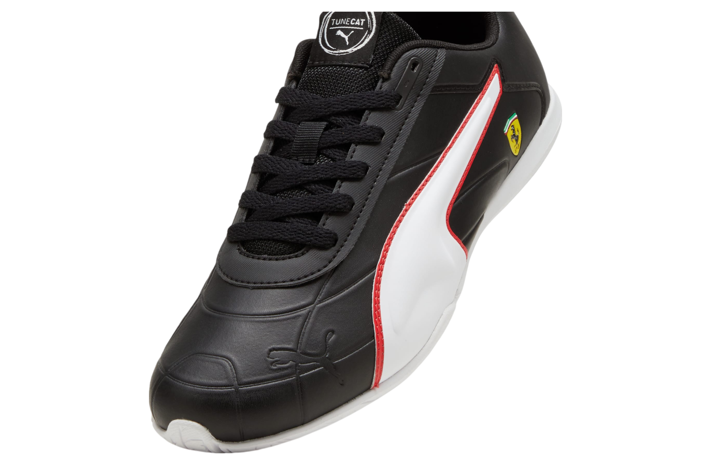 Puma Scuderia Ferrari Tune Cat Driving Black / White