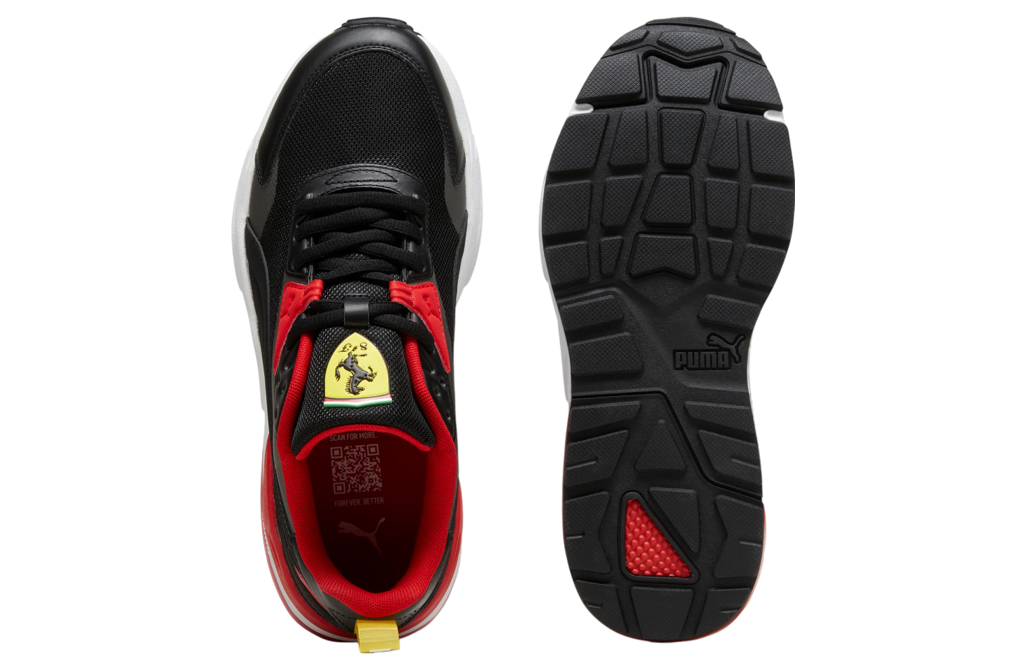 Puma Scuderia Ferrari Vis2k Shoe Black / Rosso Corsa