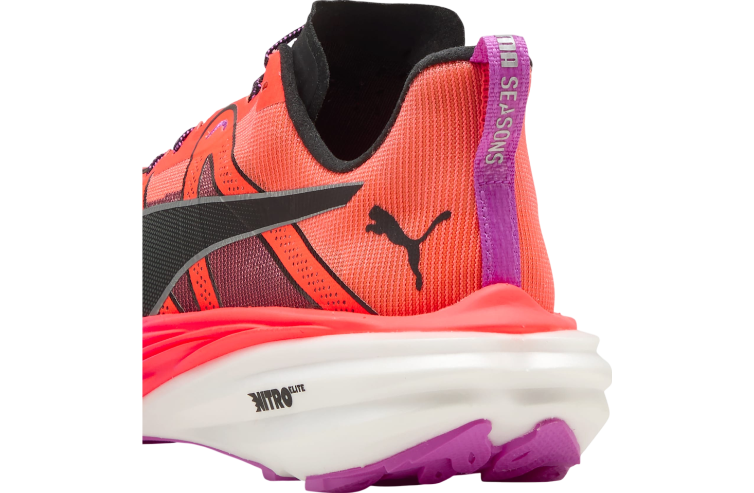Puma Seasons Deviate Nitro Elite Trail Glowing Red / Black