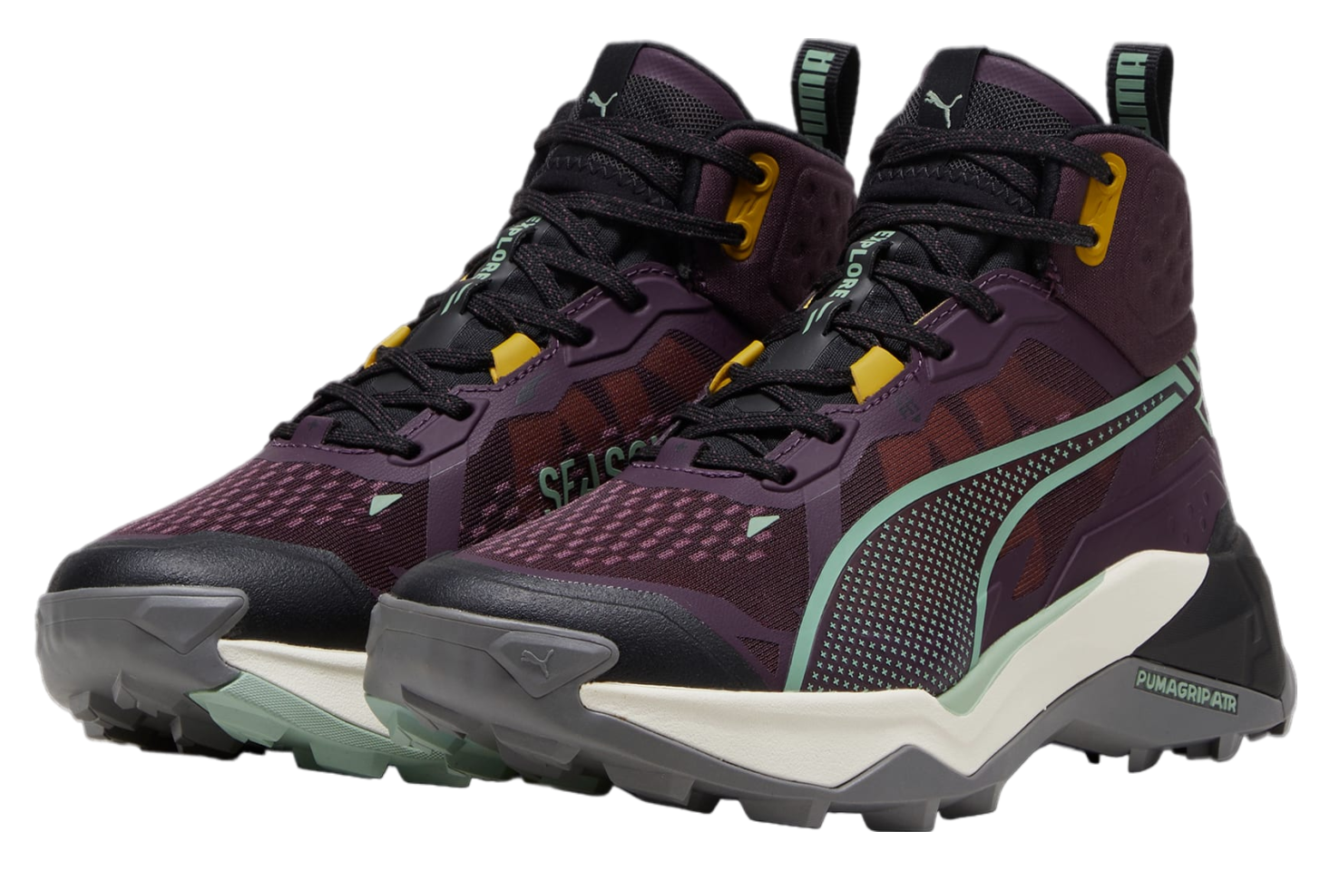 Puma Seasons Explore Nitro 2 WMNS Mid Midnight Plum / Green Fog