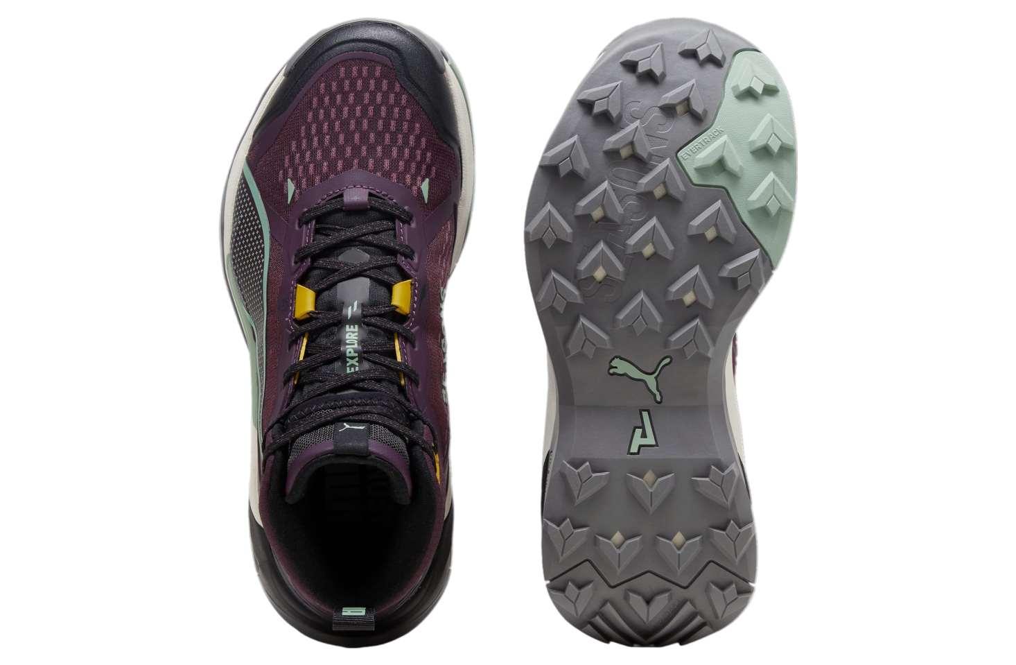 Puma Seasons Explore Nitro 2 WMNS Mid Midnight Plum / Green Fog