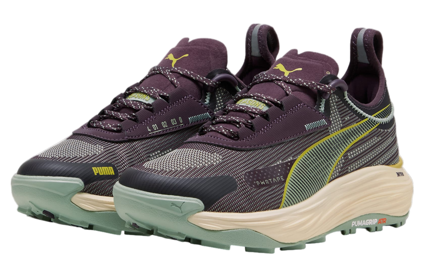 Puma Seasons Voyage Nitro 3 WMNS Midnight Plum / Green Fog