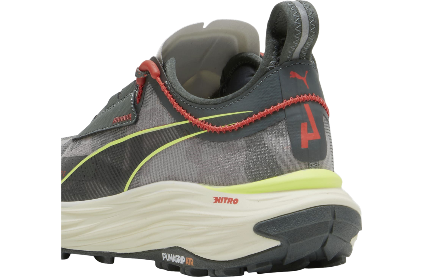 Puma Seasons Voyage Nitro 3 WMNS Mineral Gray / Active Red