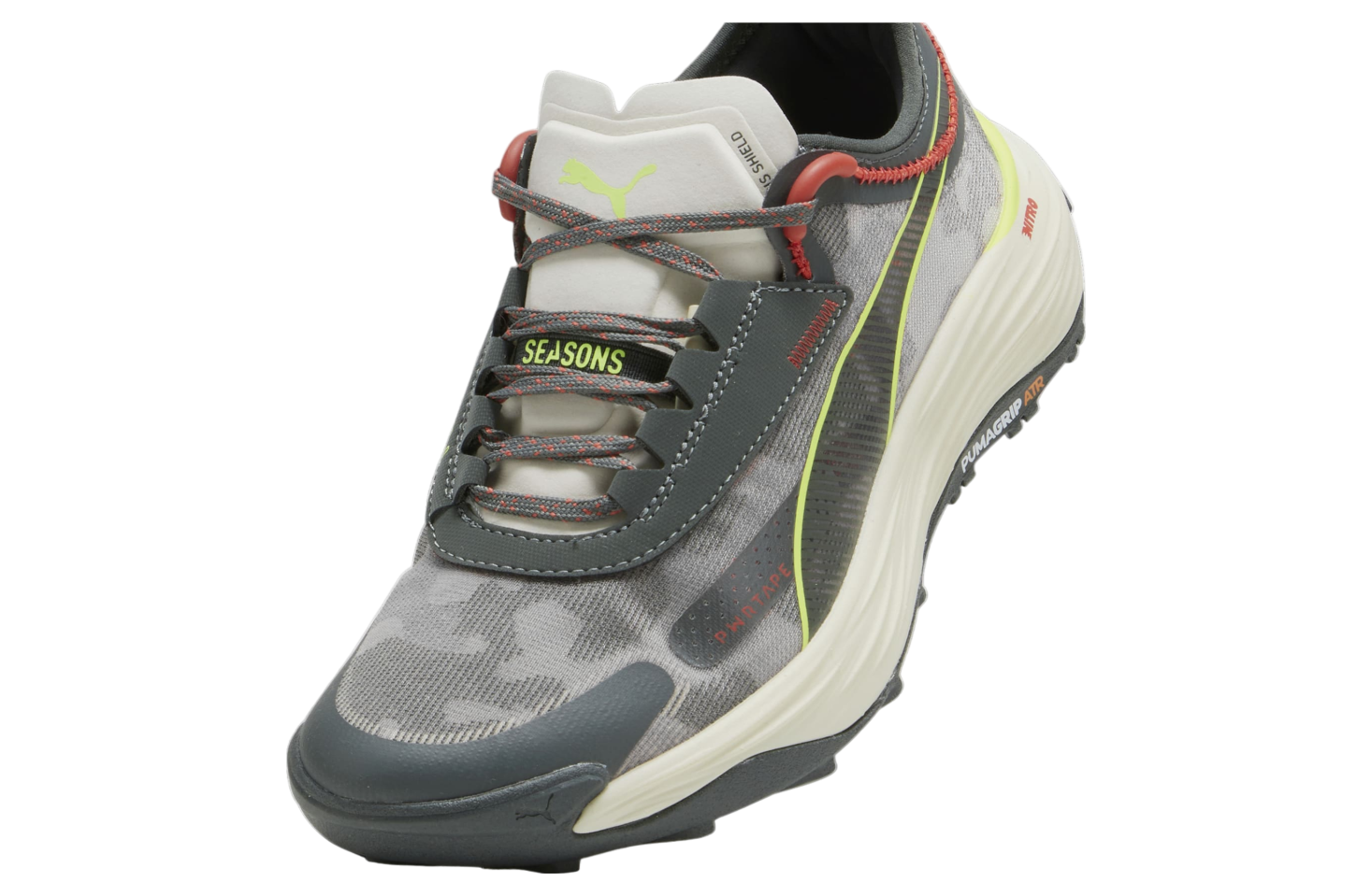 Puma Seasons Voyage Nitro 3 WMNS Mineral Gray / Active Red