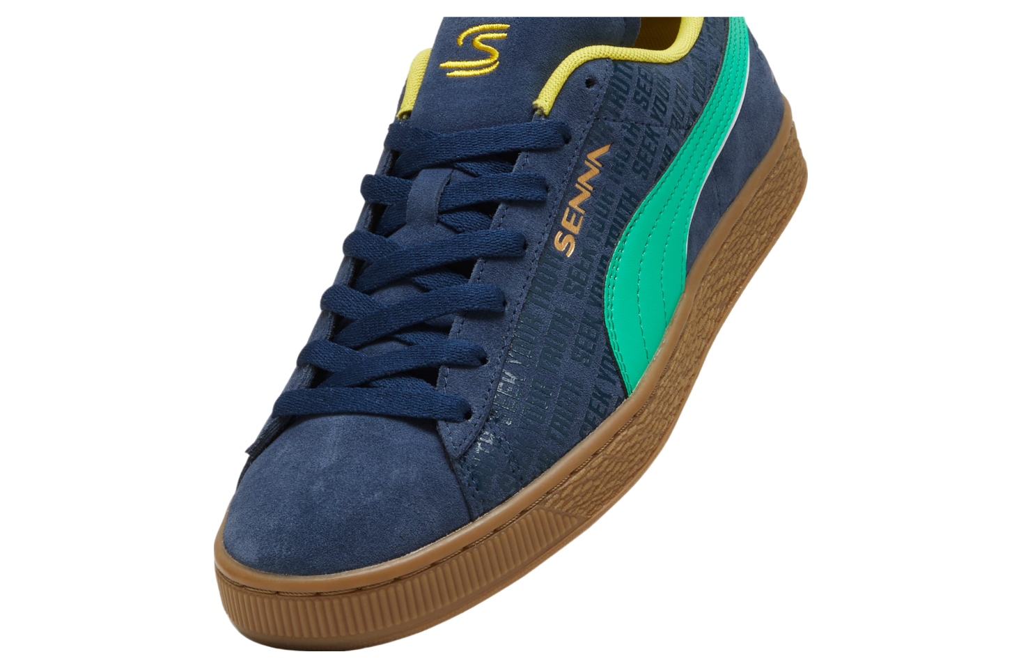 Puma Senna A Vida Suede Club Navy / Faster Yellow